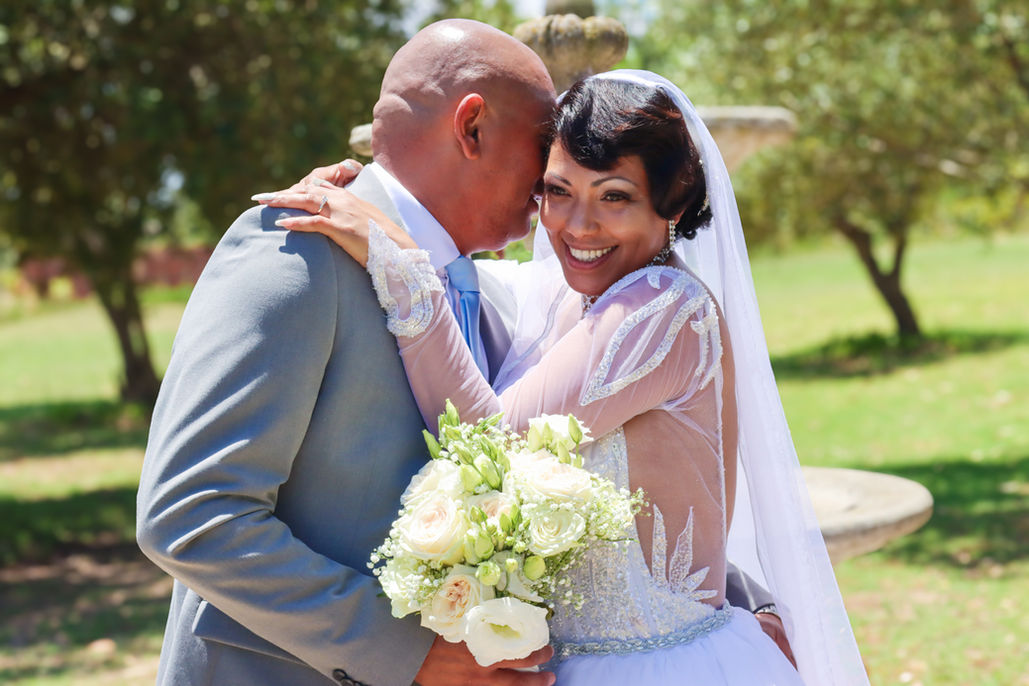 Newly married couple