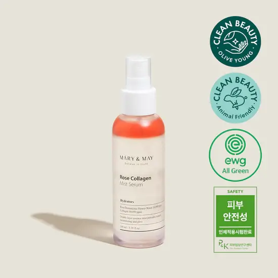 Mary & May | Rose Collagen Mist Serum