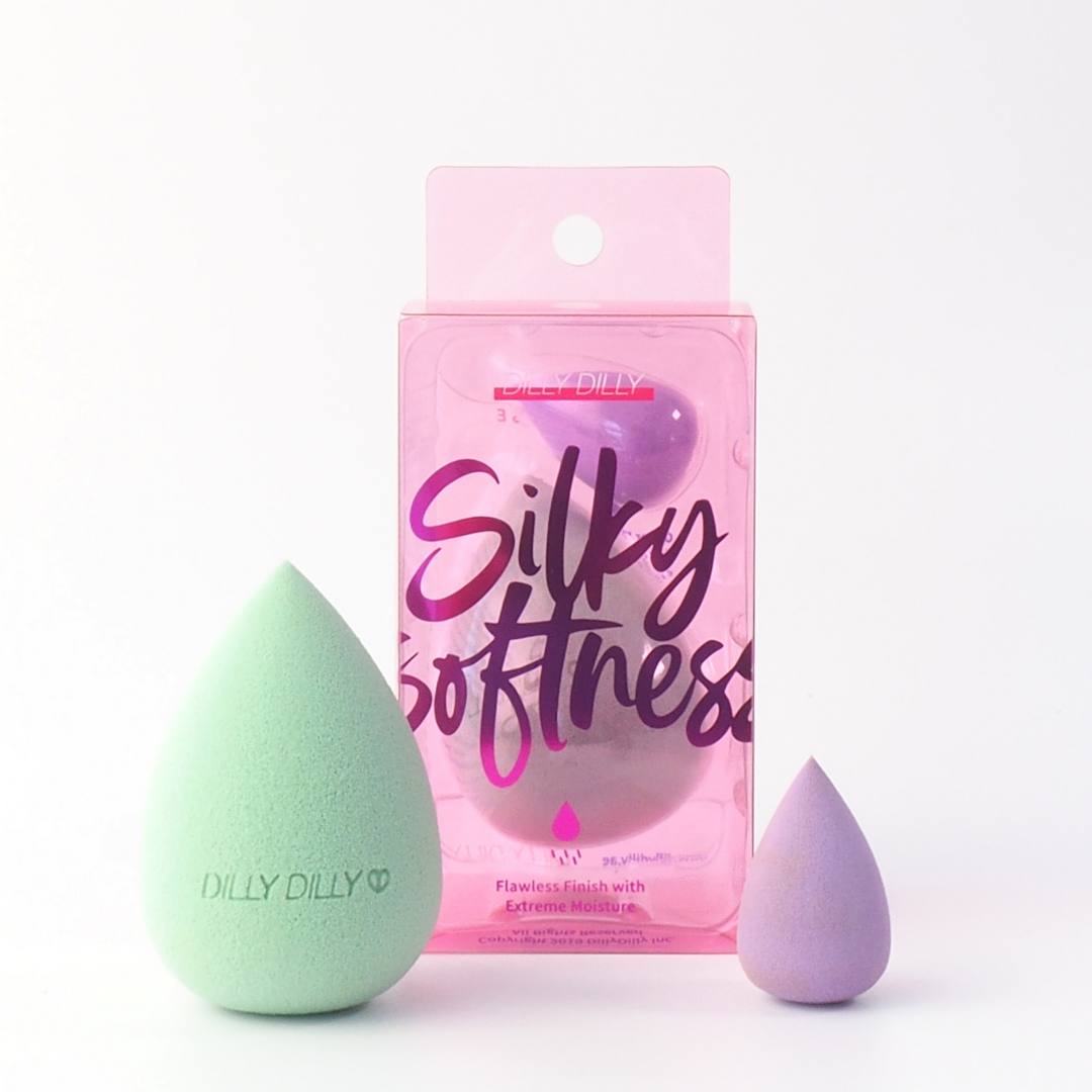 DillyDilly | Flawless Glow Beauty Sponge Puff Mint Set