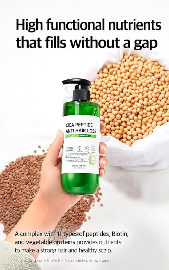Thumbnail: Some By Mi | Cica Peptide Anti Hair Loss Derma Scalp Shampoo