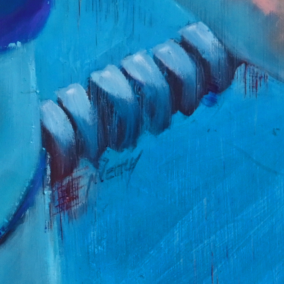 detail of painting