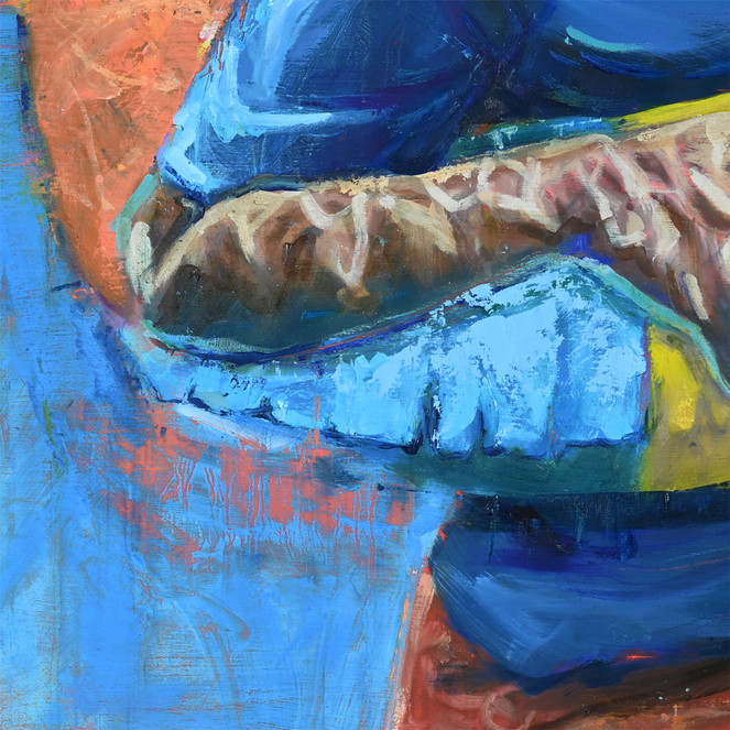 detail of painting