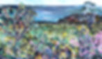 Through the Bush to Blue – Original Coastal Landscape Painting