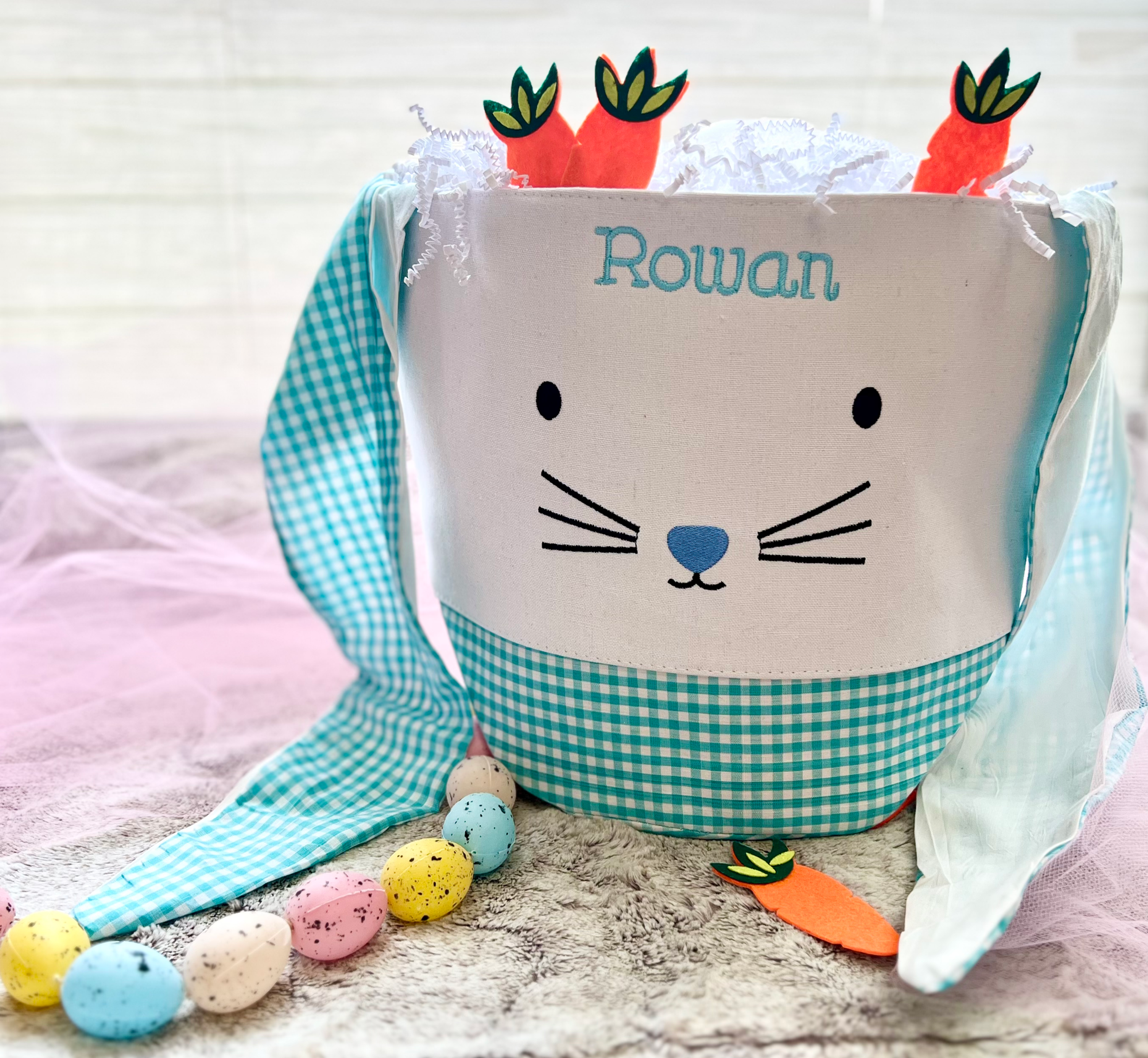 Easter Basket ~6L With Custom Embroidery