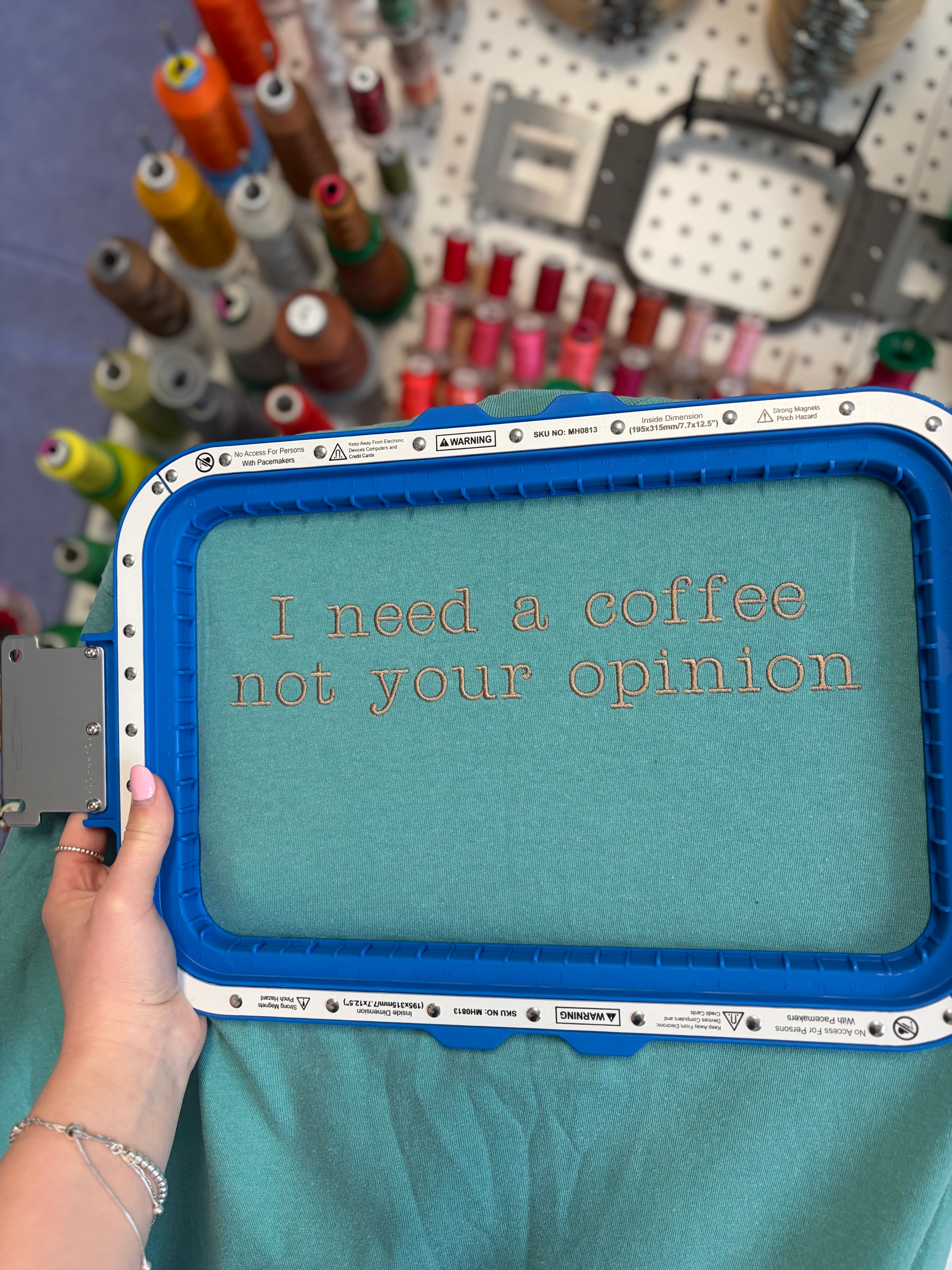 Need Coffee Tee/Long Sleeve