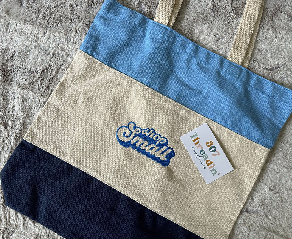 Thumbnail: Shop Small Tote Bag