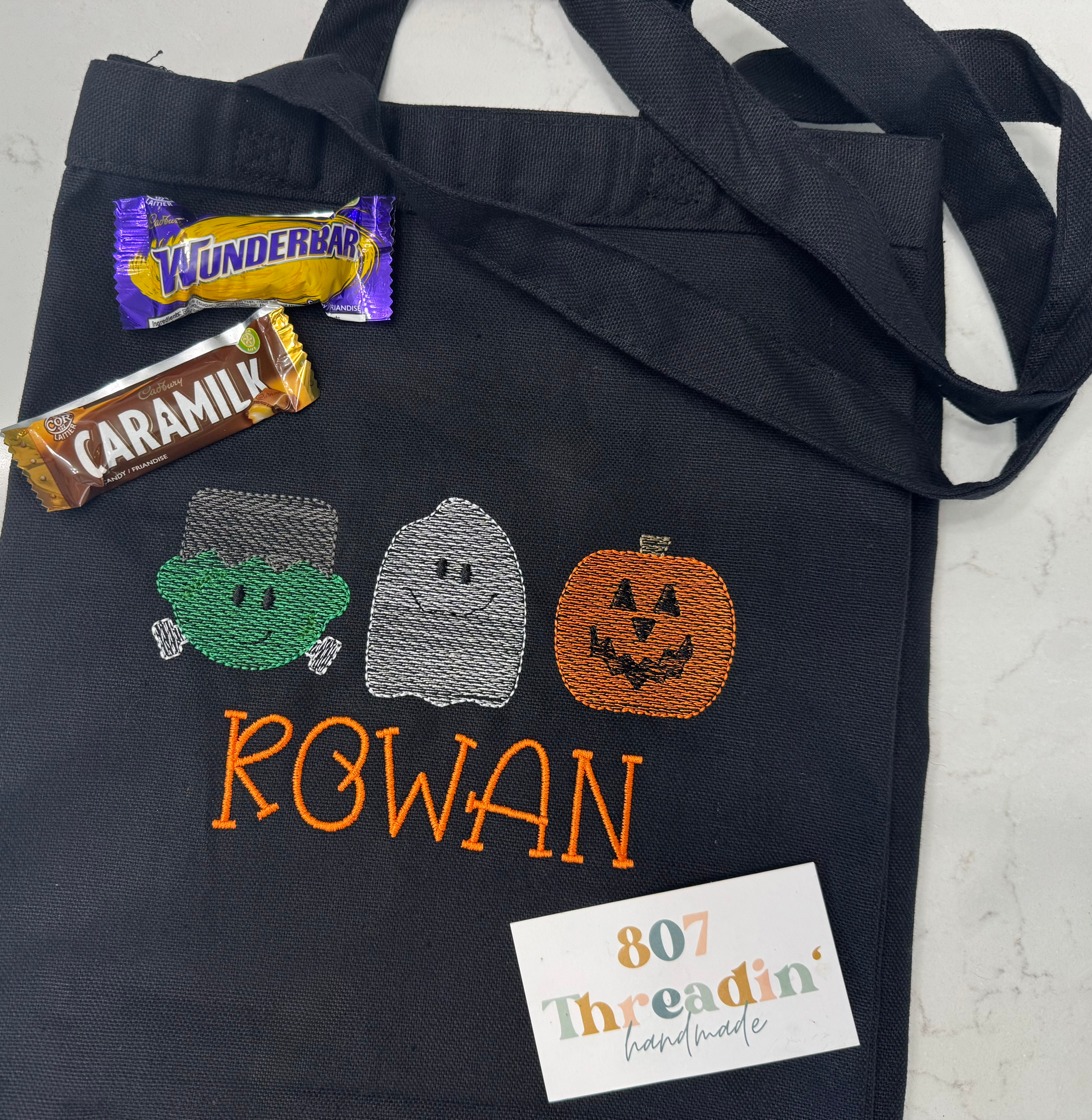Custom Halloween Treat Bag
