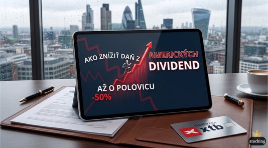 Ako legálne ušetriť 50% daní z dividend pri investovaní cez XTB