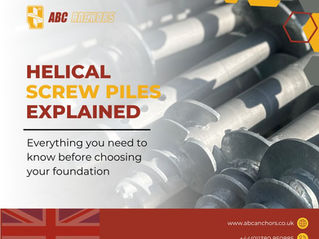 Helical Screw Piles Explained: Everything You Need to Know Before Choosing Your Foundation