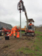 Install ground anchors