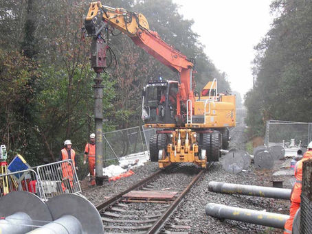 Why Screw Piles for Railways Are the Ideal Foundation Solution