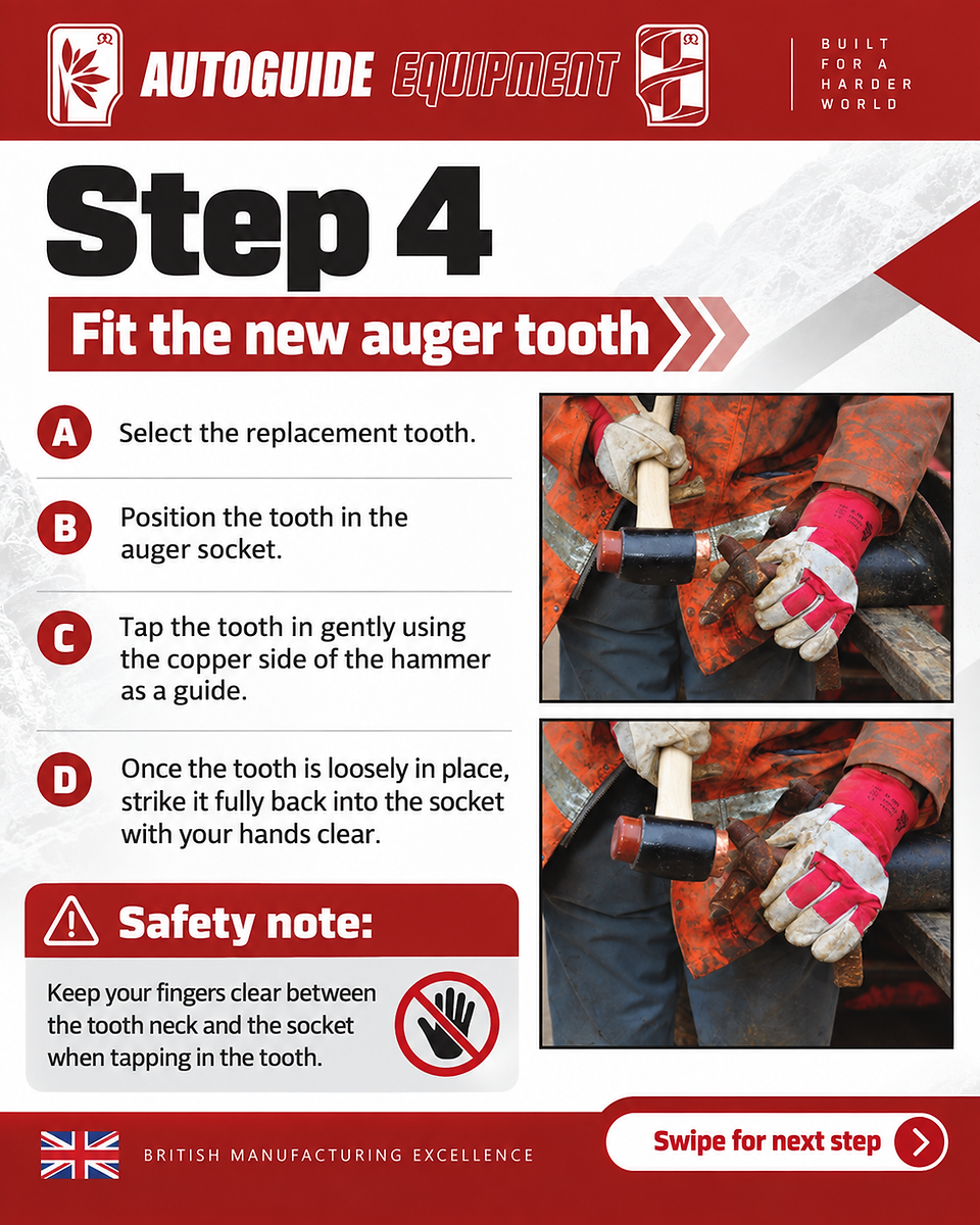 Auger Teeth