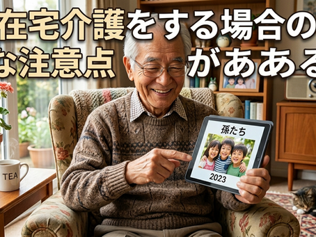 〈在宅〉在宅介護をする場合の主な注意点がある?
