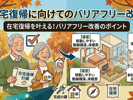 在宅復帰の為の環境改善