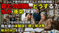 親との同居問題
