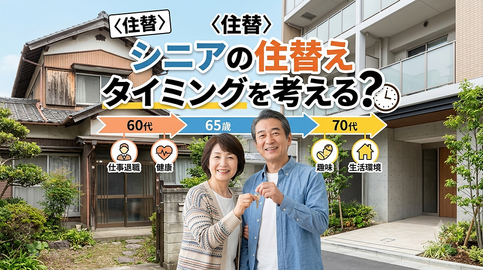 高齢期の住替え？