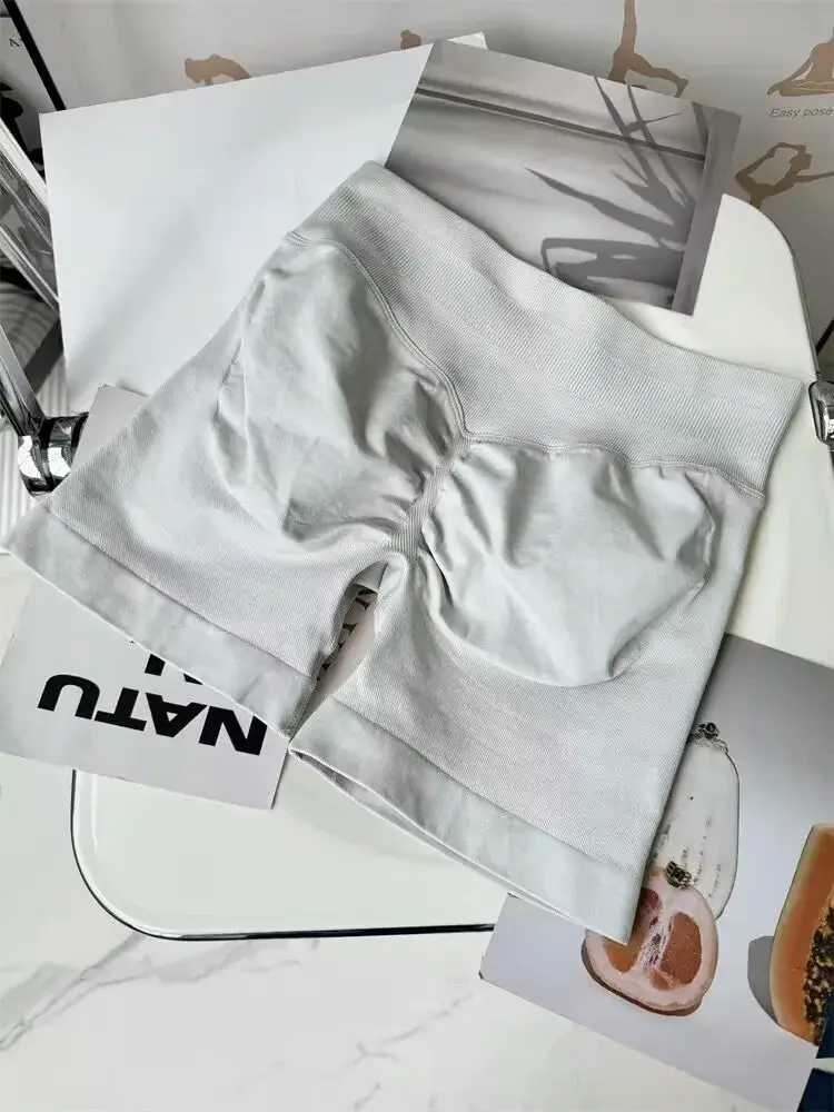 Miniatura: Summer Women Scrunch Bum Gym Shorts With Low Waist Yoga Shorts Seamless Scrunch