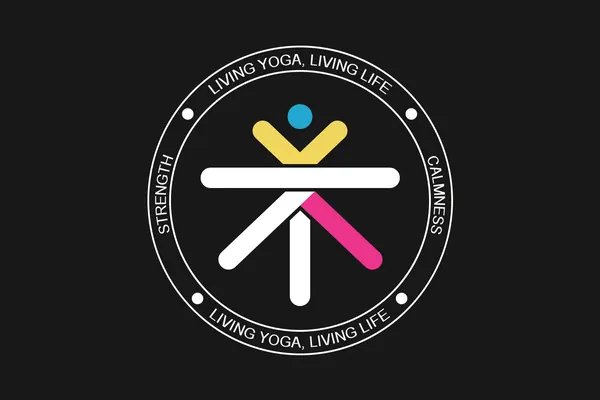 Living Yoga, Living Life logo designed by FaSa