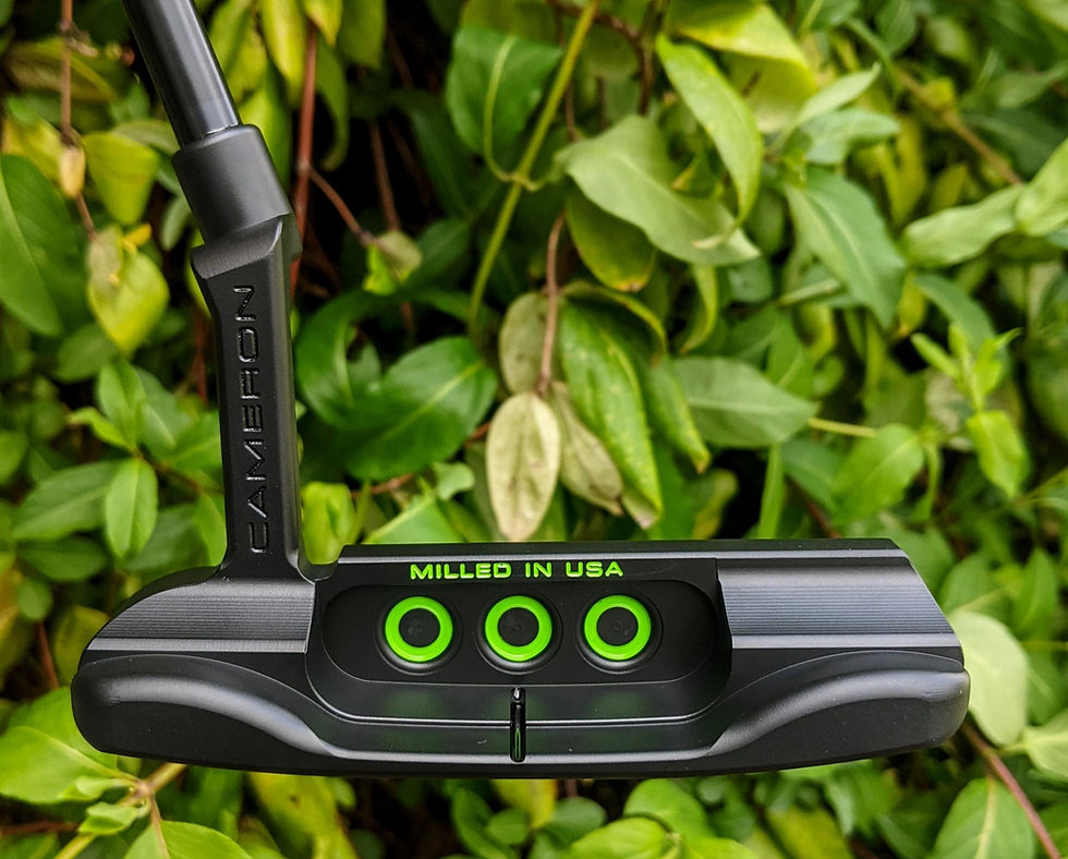 Putter Customization Semi-Gloss Black Finish