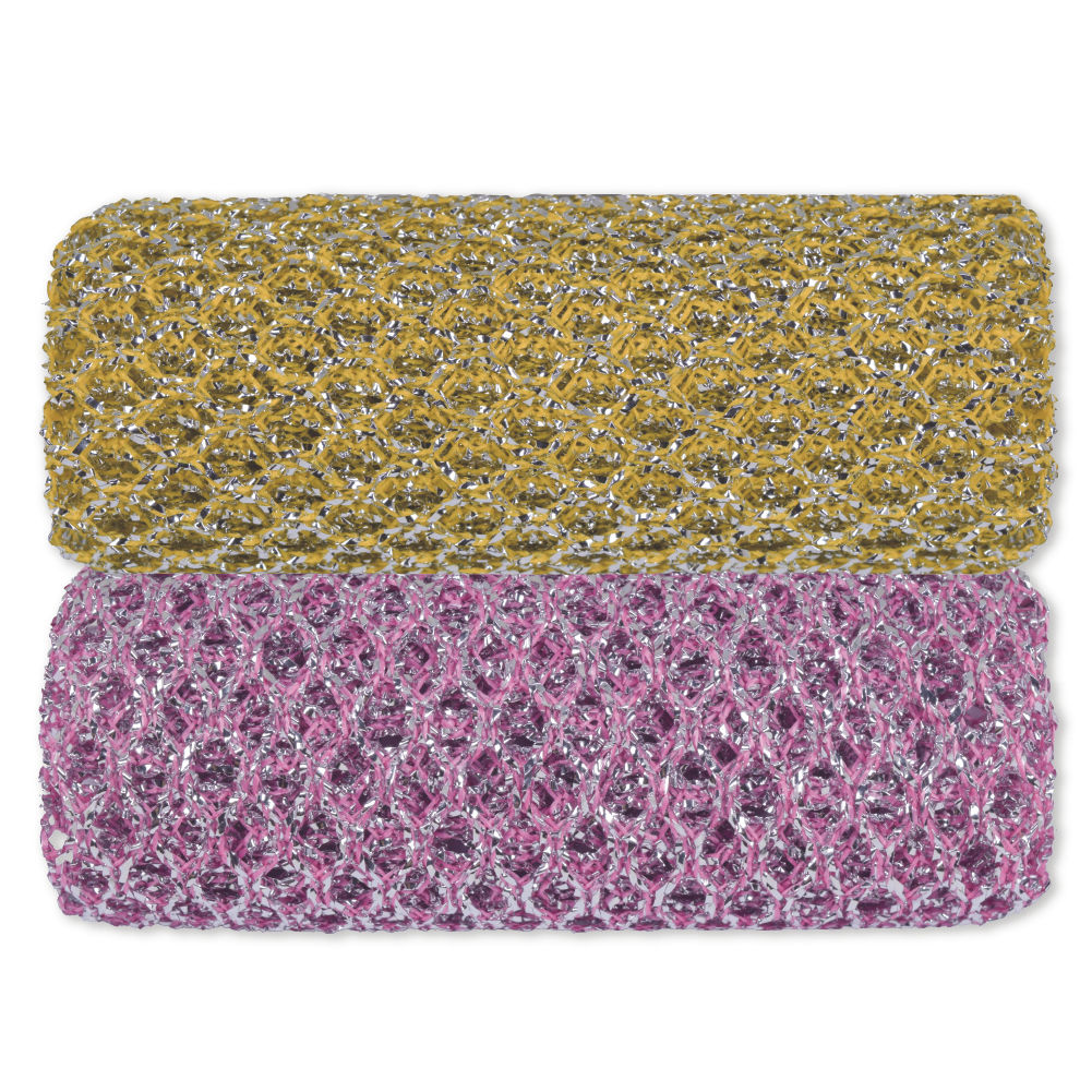 BASIC DISH WASH CLOTH(glitter METALIC)