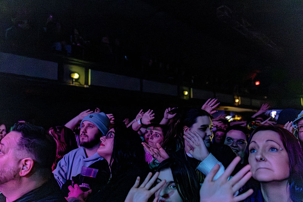 Badflower crowd in Detroit, MI