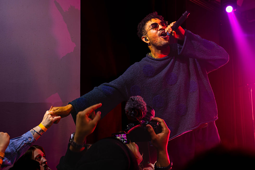 Bryce Vine performs live in concert