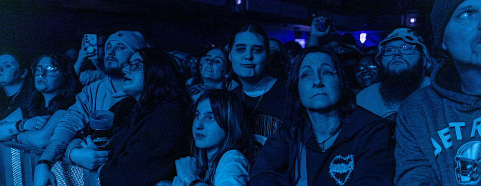 North Point fans at St. Andrew's Hall