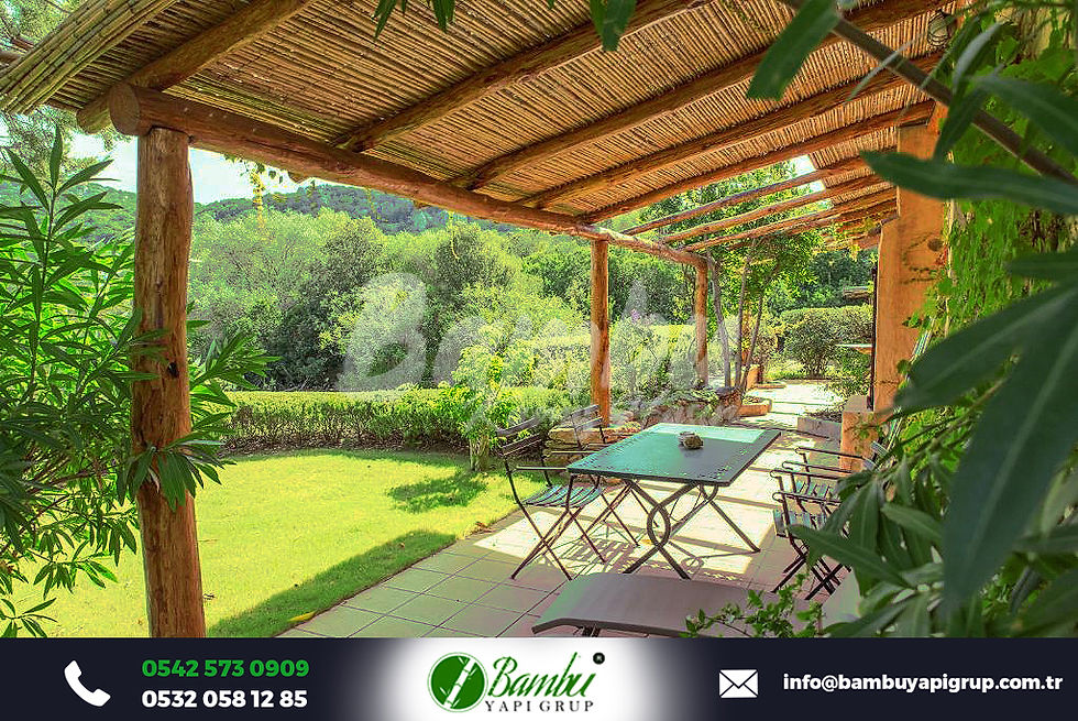 satılık bambu kamışı gölgelik