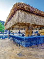 hasır çatı püskül