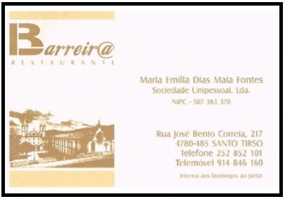 RESTAURANTE BARREIRA