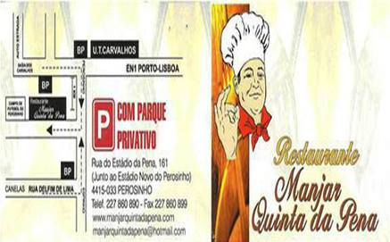 Manjar Quinta da Pena Restaurante