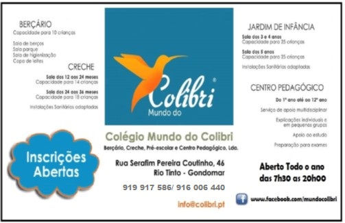 COLEGIO MUNDO DO COLIBRI LDA