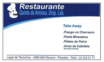 RESTAURANTE QUINTA DA AMIOSA