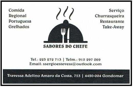 SABORES DO CHEFE