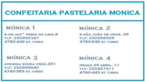 CONFEITARIA PASTELARIA MONICA
