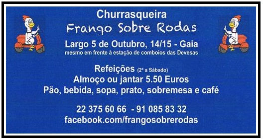 FRANGO SOBRE RODAS