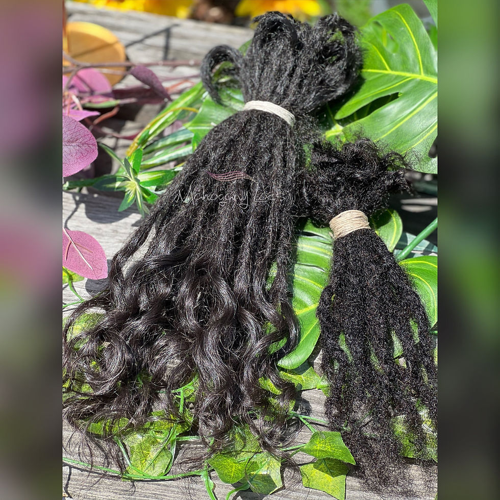 Thumbnail: Virgin Wavy Loc Extensions 