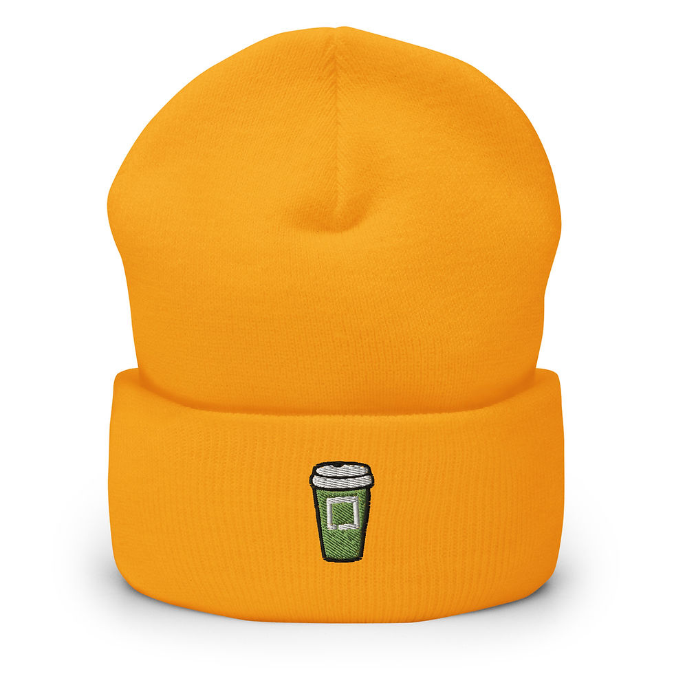 Thumbnail: Green Take-Away Cup Beanie