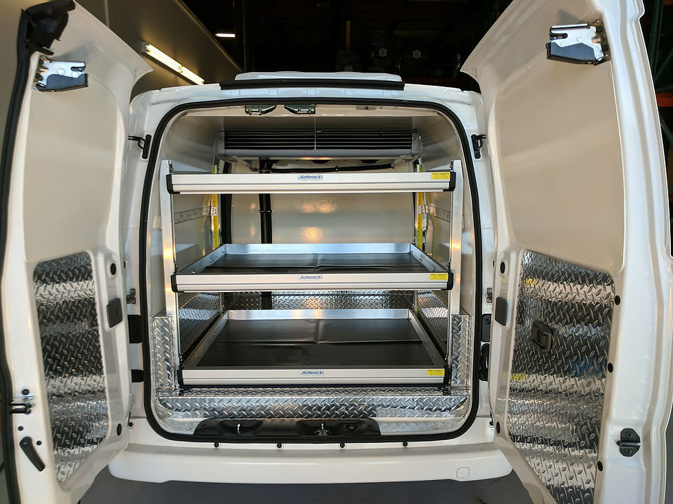 Sliding Shelves | Small Van