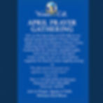 April Prayer Gathering