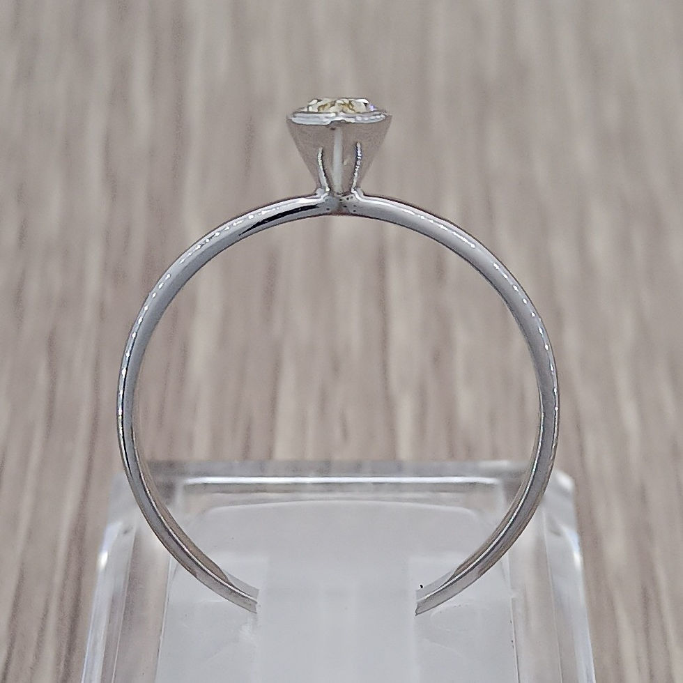 Thumbnail: 0.40 carat Marquise Diamond Bezel Milgraine Ring