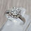 Thumbnail: Illusion Diamond Engagement Ring 0.20 Total Carat
