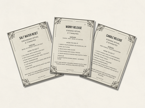 Printable Witchcraft Resources | Ritual Cards & Journals | Edge and Altar
