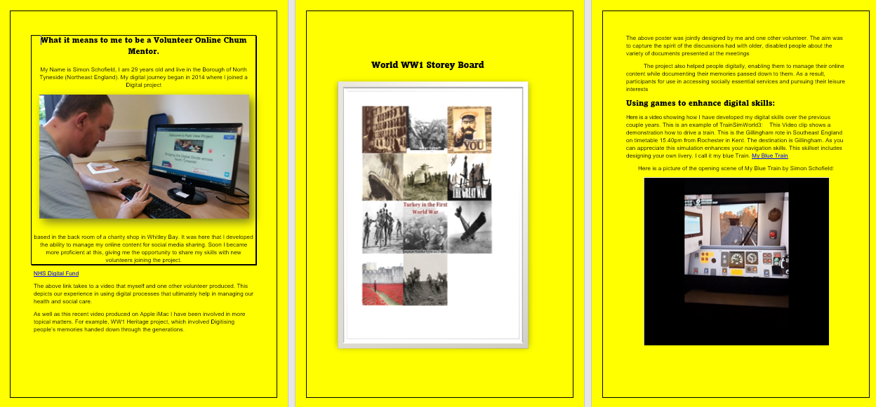 My Digital Journey content media