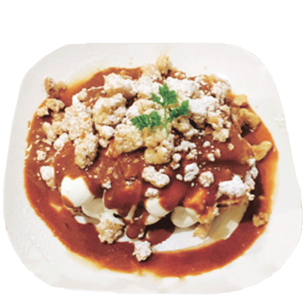 さくさくシフォンのバナナ 630円