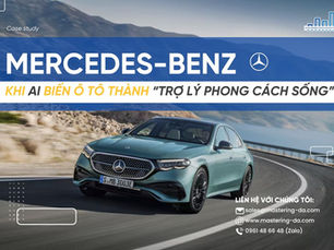 Mercedes-Benz: Khi AI biến ô tô thành “trợ lý phong cách sống”