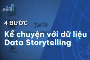 Kể Chuyện Bằng Dữ Liệu (Data Storytelling) Có Khó Không? 4 Bước Kể Chuyện Bằng Dữ Liệu