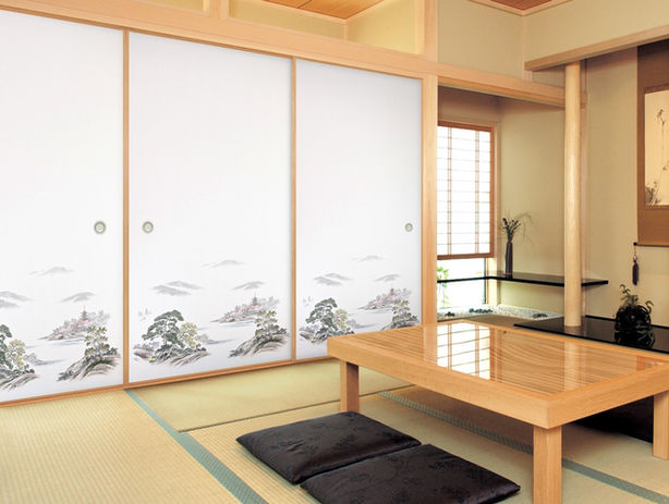 Fusuma Kakube No.21 Japanese Door Paper กระดาษติดประตูญี่ปุ่น