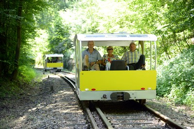 Solardraisine Überwaldbahn