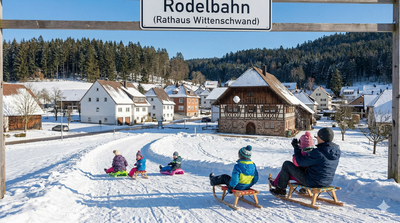 Rodelbahn (Rathaus Wittenschwand)